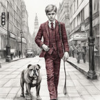 Игги Флинч-подросток-детектив в клетчатом костюме!