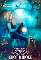 Каникулы с огоньком. Енот в шоке