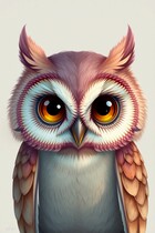 Зимняя сказка про совёнка